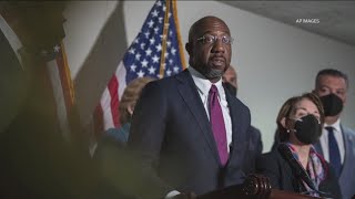 Sen Raphael Warnock speaks to NBC about President Bidens debate performance [upl. by Devondra642]