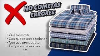 Camisa de cuadros FORMAL vichy ➤ cómo combinar y usar 50 OUTFITS [upl. by Ydal223]