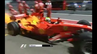 Ce Grand Prix DEspagne IRL quotHécatombequot Dont Pas Grand Monde Ne Parle TF1 Commentary [upl. by Merrow]