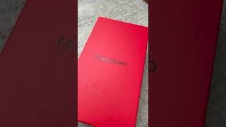 Ferragamo Elina Shoes unboxing luxuryitems shoes fashion new [upl. by Ringe283]