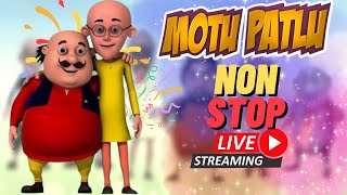 MOTU PATLU  LIVE 🔴 📽️ SATURDAY SPECIAL  मोटू पतलू motupatlu motupatlukijodi motupatlucartoon [upl. by Johan]