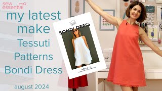 My Latest Make  Tessuti Patterns Bondi Dress [upl. by Monti]