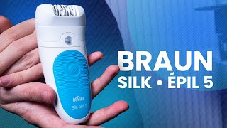 Braun SilkÉpil 5  Des accessoires pour débutantes à un prix abordable TEST [upl. by Germann]