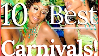 10 BEST CARNIVAL PARTIES in the WORLD [upl. by Llamaj]