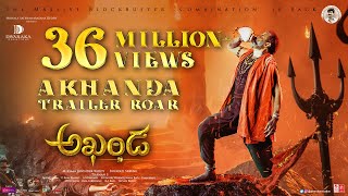 Akhanda Trailer Roar  Nandamuri Balakrishna  Boyapati Srinu  Thaman S  Dwaraka Creations [upl. by Peregrine260]