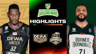 Playoffs Highlight Dewa United Banten vs Borneo Hornbills  July 20  IBL Tokopedia 2024 [upl. by Adihaj]