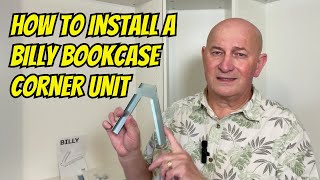 How to Assemble Billy Bookcase Corner Unit  Ikea [upl. by Wade]