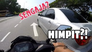 Dihimpit oleh kereta  Monoshock Tobaki  Beli RSX [upl. by Idihsar582]