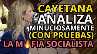 CAYETANA hace un análisis exhaustivo sobre el ENTRAMADO socialista Fiscal gobierno medios afines [upl. by Kinney]