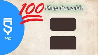 كيفية إنشاء شكل مخصص لحواف في LinearLayout  How to create a custom shape for edges in LinearLayout [upl. by Ellenyl]