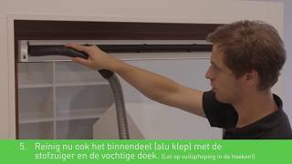 Howto onderhoud van Duco geluiddempende ventilatieroosters  Burghouwt BV [upl. by Kcirrad252]