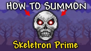 How to Summon Skeletron Prime in Terraria  Skeletron Prime Summon Guide [upl. by Weisler]