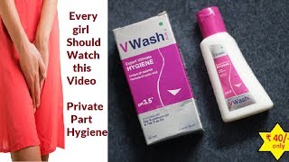 V Wash Plus How to Use Uses Side Effects  Intimate Wash Review in Hindi [upl. by Marje241]