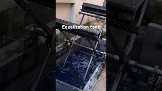 biological plant  equalization tank short video [upl. by Nifled180]