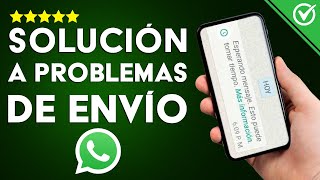 Solución Mensaje WhatsApp Esperando el Mensaje Esto Puede Tomar Tiempo [upl. by Palestine]