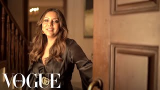 Inside Gauri Khan and Shah Rukh Khans glamorous New Delhi home  Vogue India [upl. by Ativak302]