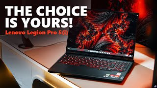 Lenovo Legion Pro 5i  AMD or Intel Does it Matter [upl. by Ylicis283]