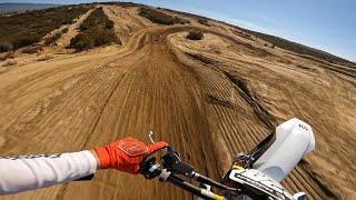 TC 125 2Stroke Wide Open  Cahuilla Creek Raceway [upl. by Dougherty]