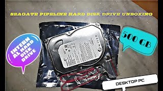 UNBOXING SEAGATE 500 GB PIPELINE INTERNAL HARD DISK DRIVE FOR DESKTOP COMPUTER [upl. by Eilata134]