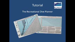 How to Work with the PADI Dive Planner Tutorial [upl. by Crocker]