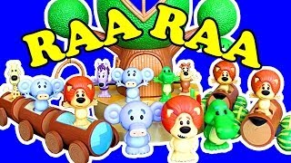 Raa Raa The Noisy Lion Interactive Toys Train Playset Crash amp Smash The Reject Shop Cheap Toys [upl. by Ellertal805]