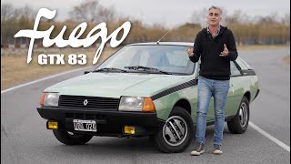 Renault Fuego GTX 1983  Retrotest  Matías Antico  TN Autos [upl. by Eilama64]