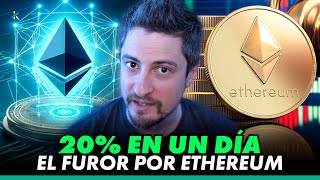 💥 ¡EXPLOTÓ ETHEREUM 💥 ¿Se van a APROBAR los ETF [upl. by Eerrehs]