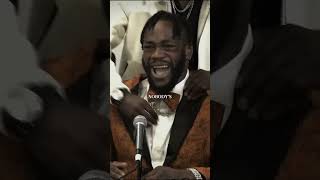 Deontay Wilder gets emotional talking about Prichard Colons heartbreaking tragedy 😕 [upl. by Aihtniroc]