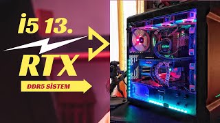 30BİN TL İNTEL RTX 4060Tİ SİSTEM TOPLAMA [upl. by Naujek]