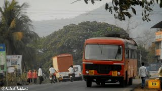 MSRTC BUSES IN KONKAN  ST BUSES MAHARASHTRA [upl. by Readus206]