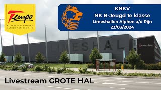 NK BJeugd 1e klasse 2024  Livestream GROTE HAL [upl. by Arbmat]