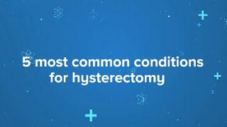 5 Reasons for Hysterectomy  Dr Amita Shah [upl. by Pitchford]