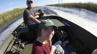 1648 ALUMACRAFT JON BOAT 20hp Suzuki EVERGLADES TRIP [upl. by Ludwigg]