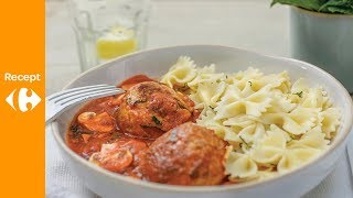 Mediterrane balletjes met tomatensaus [upl. by Uhp]