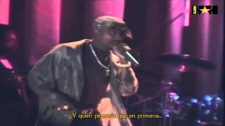 2Pac  Dear Mama En Directo  Subtitulado [upl. by Aynav]