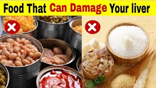 5 Foods That May Damage Your Liver [upl. by Eeram]