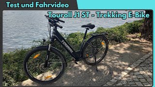 🔴 Touroll J1 ST TrekkingEBike  TopFunktionen für unter 800 € [upl. by Omrelliug688]