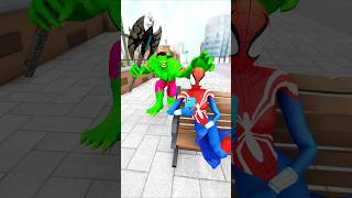 Not Hulks wife  Funny Marvel Toys SpiderMan gta gtav spiderman homemaranha [upl. by Irabaj998]