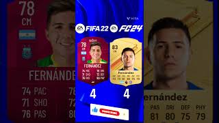 FIFA World Cup vs Copa America Argentina in FIFA 22 vs EA FC 24⚽️FtMessi…fifa footballplayer [upl. by Short]