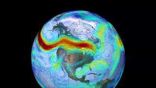 NASA Jet Stream Animation [upl. by Selim917]