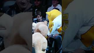 Funniest NBA Mascot Moment 😂 shorts [upl. by Amiel]