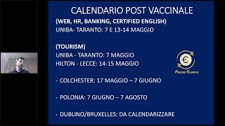 Nuovo calendario didattico post vaccinale webinar [upl. by Htebirol145]