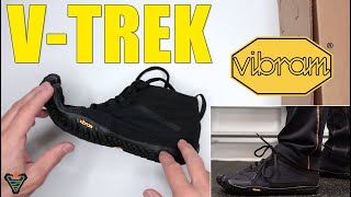 Vibram FiveFingers V Trek Review Vibram Barefoot Hiking Shoes Review [upl. by Kati441]