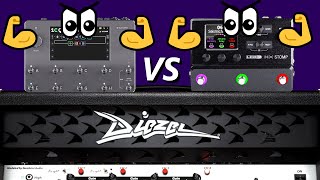 WHICH ONE  Diezel VH4 Quad Cortex vs HX Stomp [upl. by Emelyne]