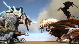 EXTINCTION vs SCORCHED EARTH  ARK Survival Evolved  Cantex [upl. by Dudden]