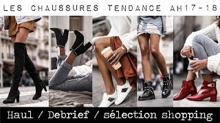 Les chaussures tendance de lhiver  HAUL amp Debrief [upl. by Enaek]