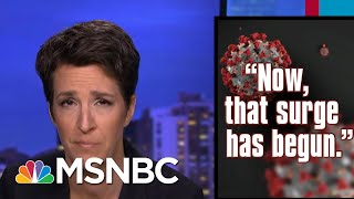 States Wait For Federal Help At Their Own Peril As Coronavirus Crisis Builds  Rachel Maddow  MSNBC [upl. by Adnalu]