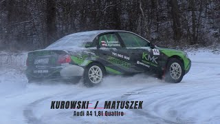 Krystian Kurowski  Klaudia Matuszek  Audi A4 18t Quattro  1 KJS Rally Park Kaczyce 2024 [upl. by Nrobyalc]