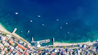 4K Saranda đź‡¦đź‡± Albania  Deti Jon  Jon Sea Albania [upl. by Edahs]