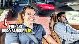 REVIEW e ACELERANDO TUDO na SUV da FERRARI PUROSANGUE V12 de 720 cavalos [upl. by Tristam]